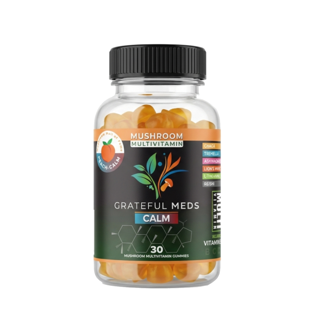Grateful Meds | Mushroom Multivitamin | 30ct / Calm